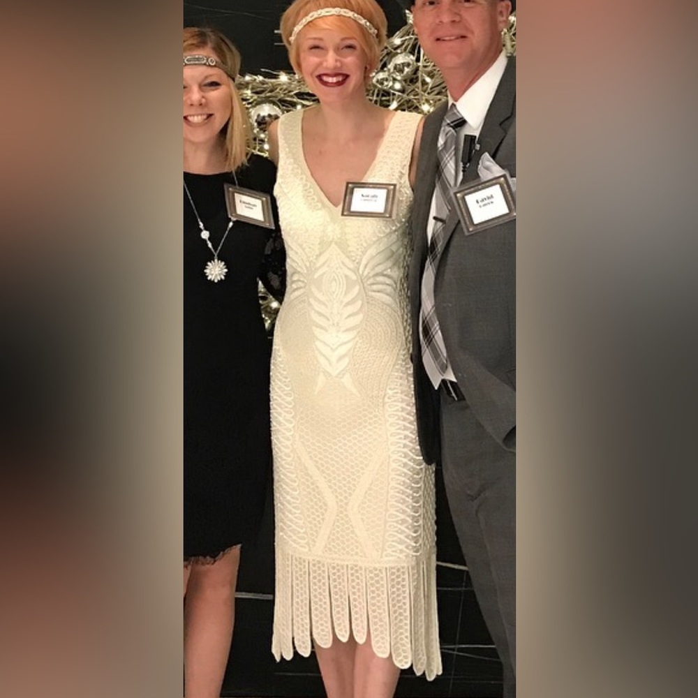 AMAZING White Flapper Dress